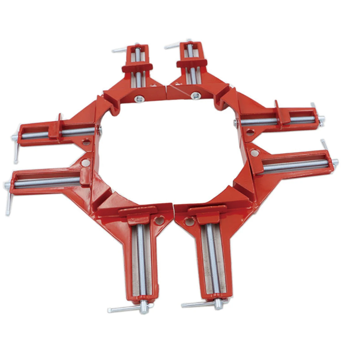 

4pcs Style 90 Degrees Angle Clamp Right Angle Woodworking Frame Clamp DIY Glass