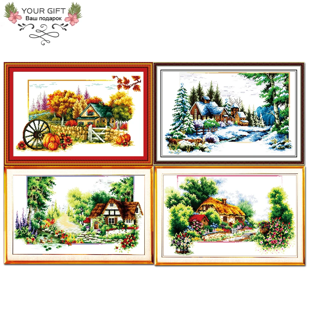 Joy Sunday F045 F046 F051 F052 весенний ритм летняя привязанность восхищение зимой и осенью
