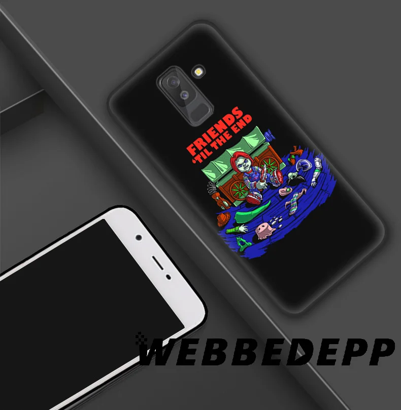 WEBBEDEPP Cool Chucky Child is Play Мягкий силиконовый чехол для Samsung Galaxy A9 A8 A7 A6 Plus 2018 A5 A3 2017 2016 Note 9