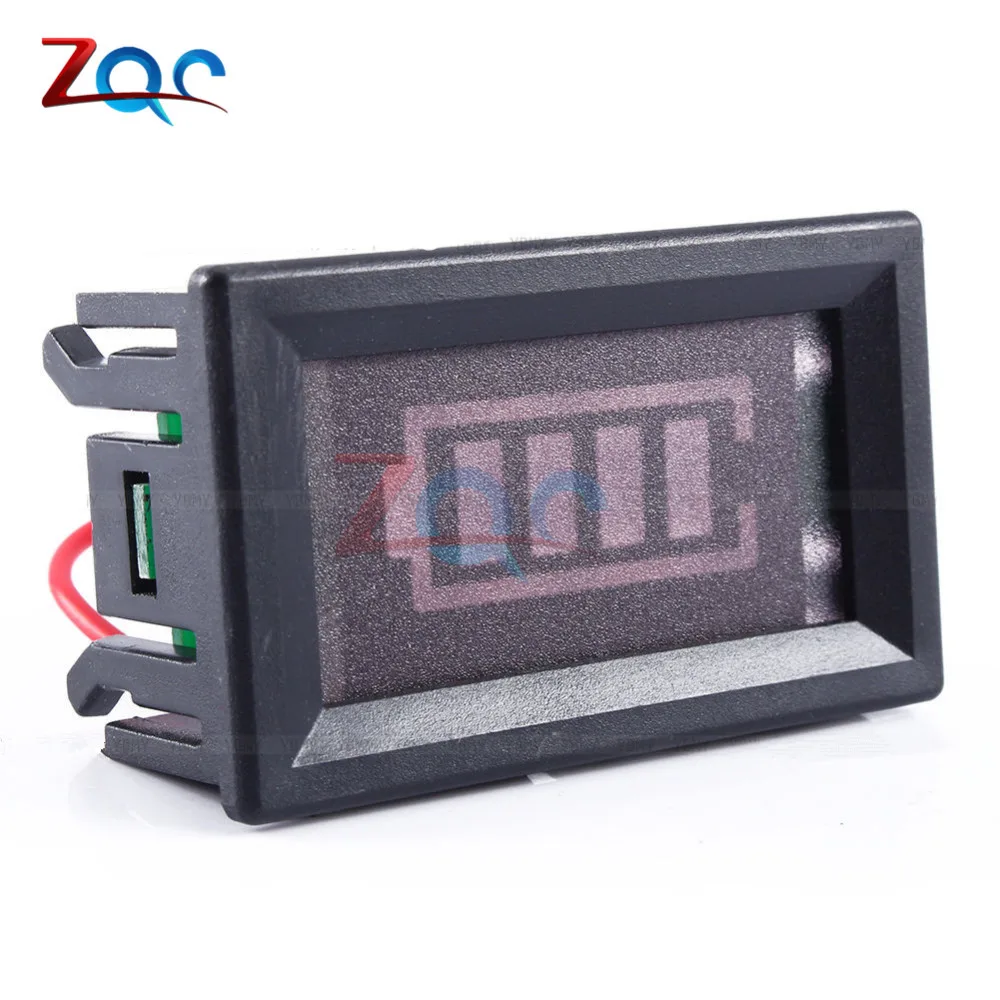 DC 12V кислотный свинцовый аккумулятор Ёмкость индикатор красный цифровой