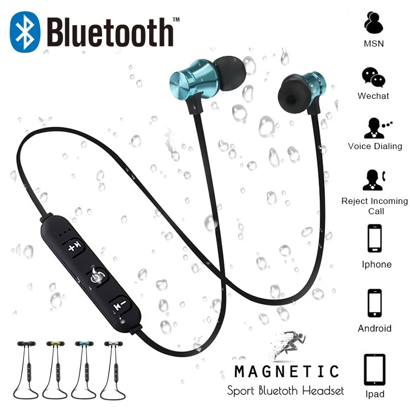 Водонепроницаемый Беспроводной Bluetooth наушники спортивные С микрофоном для xiaomi