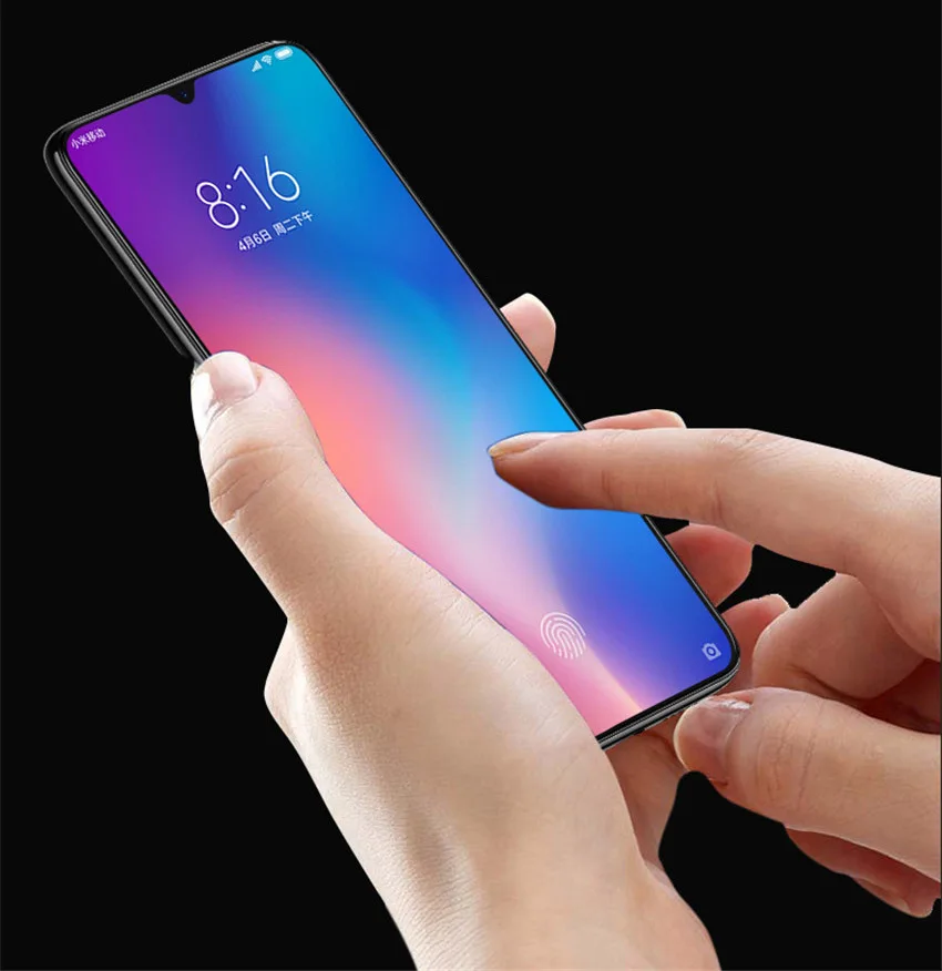 Закаленное стекло для Xiaomi Mi 9 полная защитная пленка Взрывозащищенная Защита