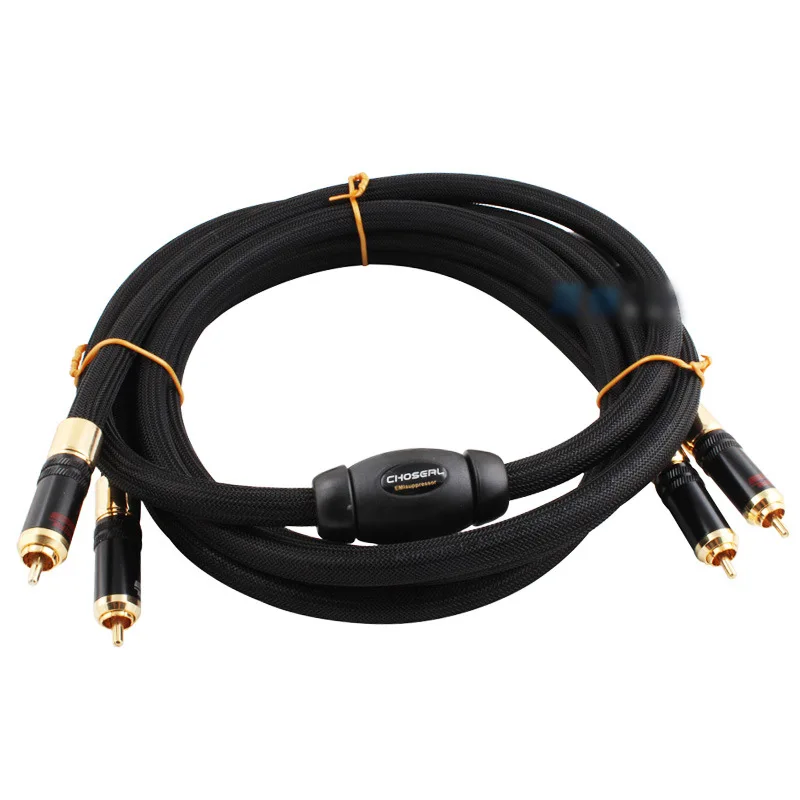 Цифровой коаксиальный кабель Choseal AB-5408 Hi-Fi Super AV 6N OCC с позолоченным покрытием Y |