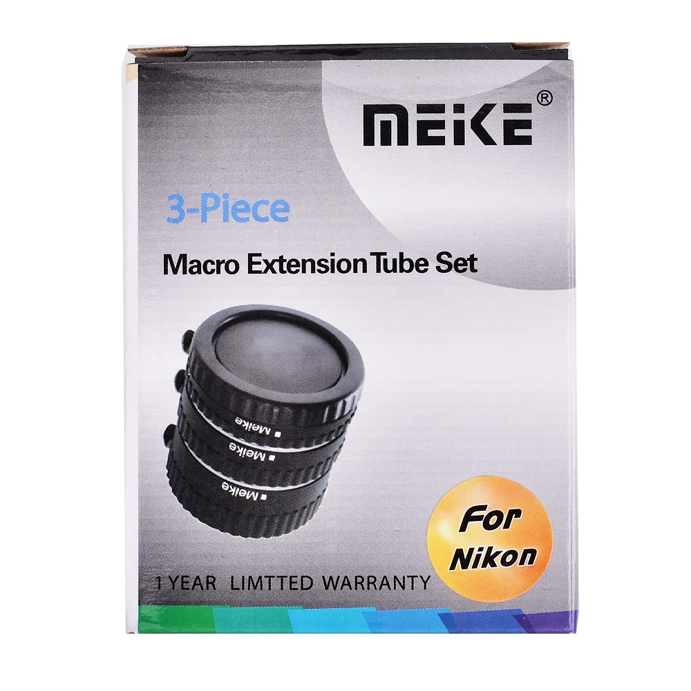 Металлический удлинитель Meike AF для Nikon D7100 D7000 D5100 D5300 D3100 D800 D750 D600 D90 D80 DSLR камеры |