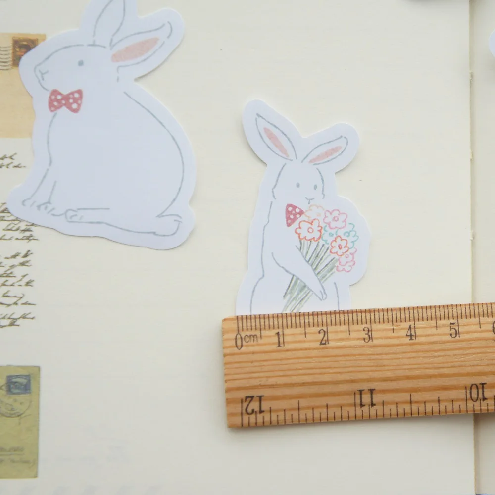 30 шт. DIY милая история леса мистер кролик дизайн бумаги в качестве творческого