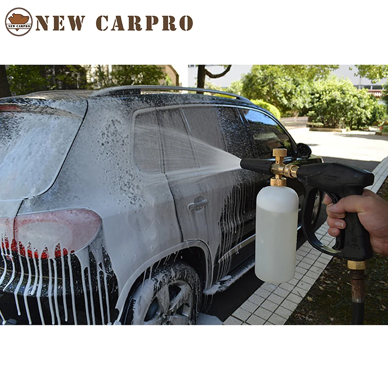 Автомобиль Pro высокого давления 1L Автомойка для Karcher бутылка снег мыло