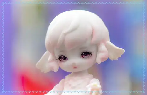 BJD 1/12 овечья модель животного для коллекции Обнаженная кукла fro Коллекция Модель подарок