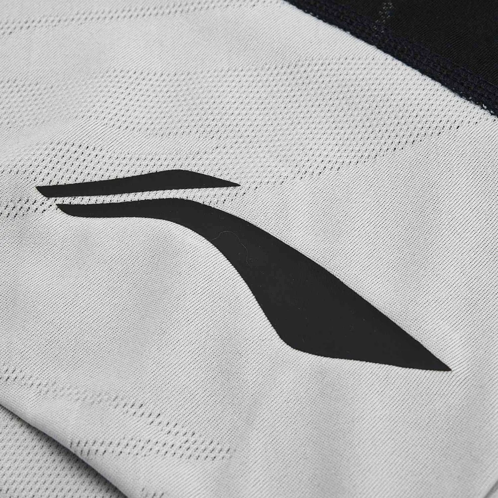 Li-Ning мужские спортивные шорты для баскетбола, тонкие, полиэстер, дышащие, удобные, с подкладкой, спортивные шорты AAPN287 COND18