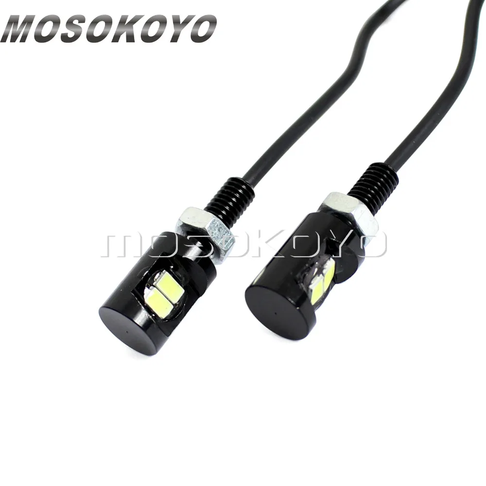 2 шт. автомобильный Стайлинг номерной знак светильник Авто 5630 SMD чип болт хвост