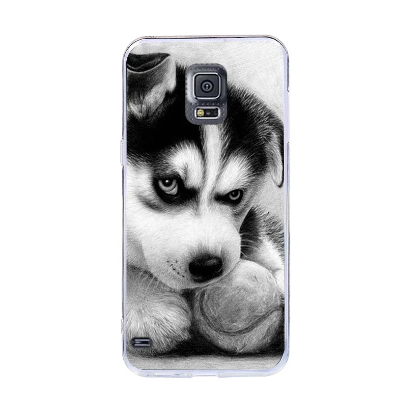 Для Samsung Galaxy S5 mini чехол прозрачный мягкий TPU для S5mini SM-G800F G800 Силиконовая задняя