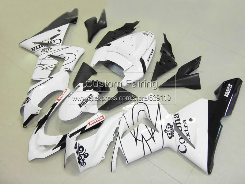 Обтекатели из АБС-пластика для Kawasaki ZX10R Ninja zx 10r 2004 2005 04 05 комплект черных