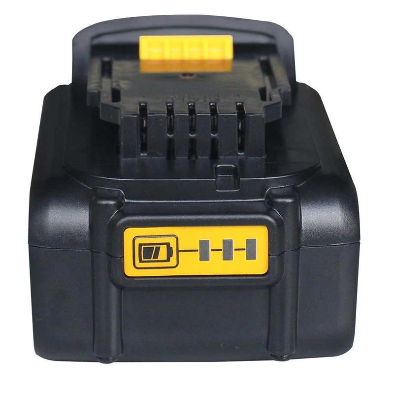 Литий ионная перезаряжаемая батарея 20 в 201 ач с индикатором топлива для