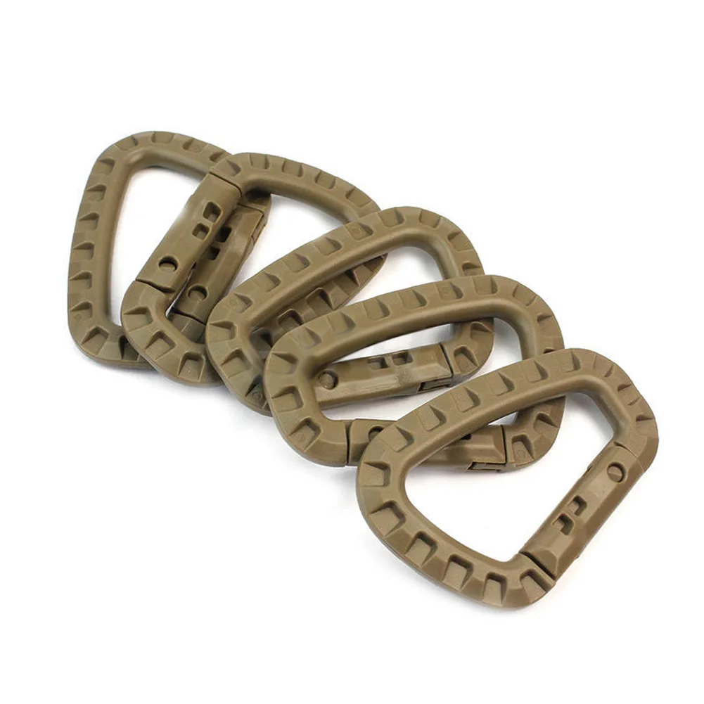 5pcs карабин d образное кольцо для ключей детская пустышка на цепочке крючок