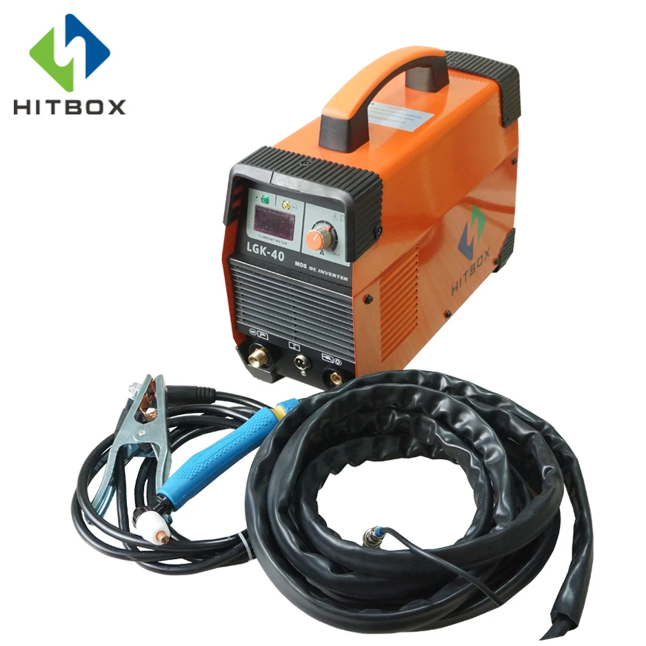 HITBOX 220 В плазменный резак CUT40 толщина резки 12 мм для всех видов стали чистый