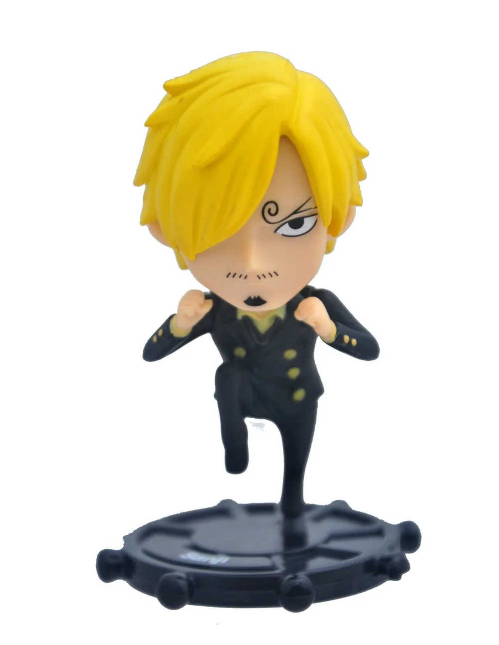 6 шт./лот Аниме One Piece Monkey D Luffy Zoro Law Sanji Shanks белая борода ПВХ фигурка Doflamingo модель