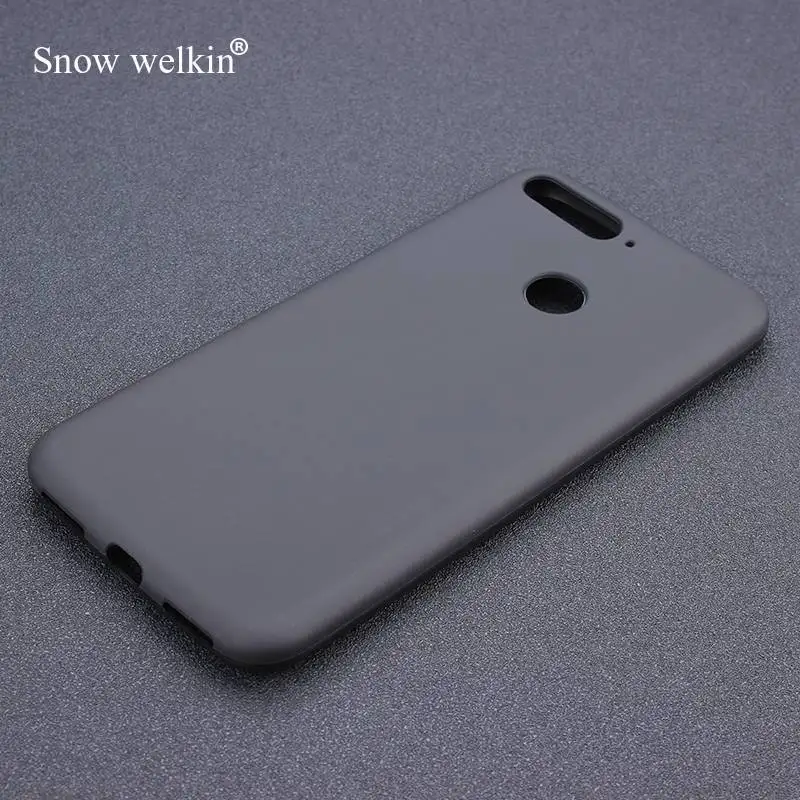 Snow Welkin For Huawei Y6Prime 2018 Gel TPU Slim Soft Silicone Case Back Cover Y6 Prime 5.7&quot Bag Coque Fundas | Мобильные