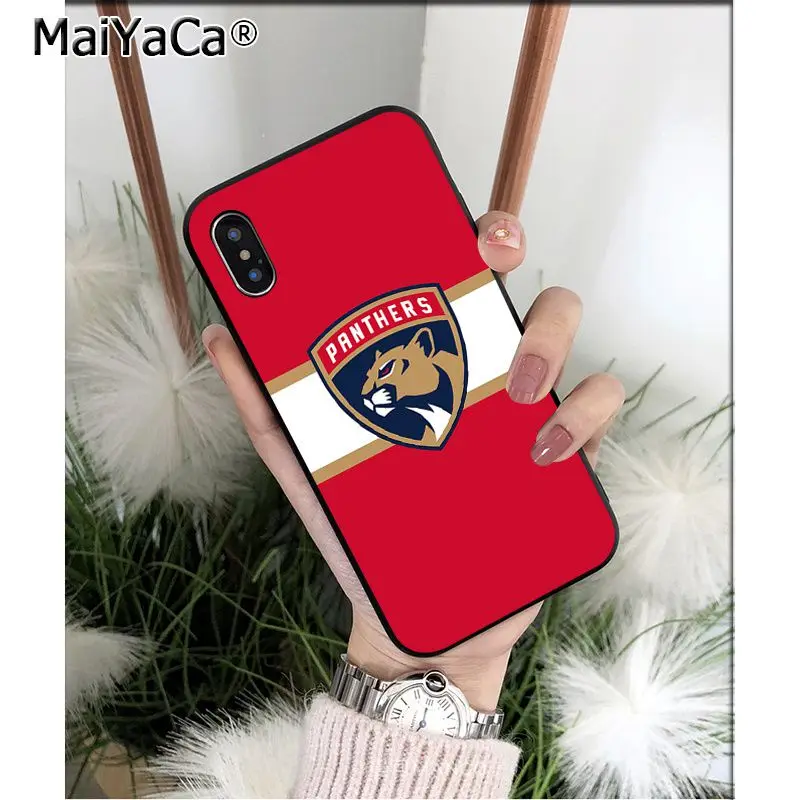 MaiYaCa Florida Panthers ТПУ Мягкий силиконовый чехол для телефона чехол для Apple iPhone 8 7 6 6S Plus X XS MAX 5 5S SE XR Чехол для мобильного телефона s