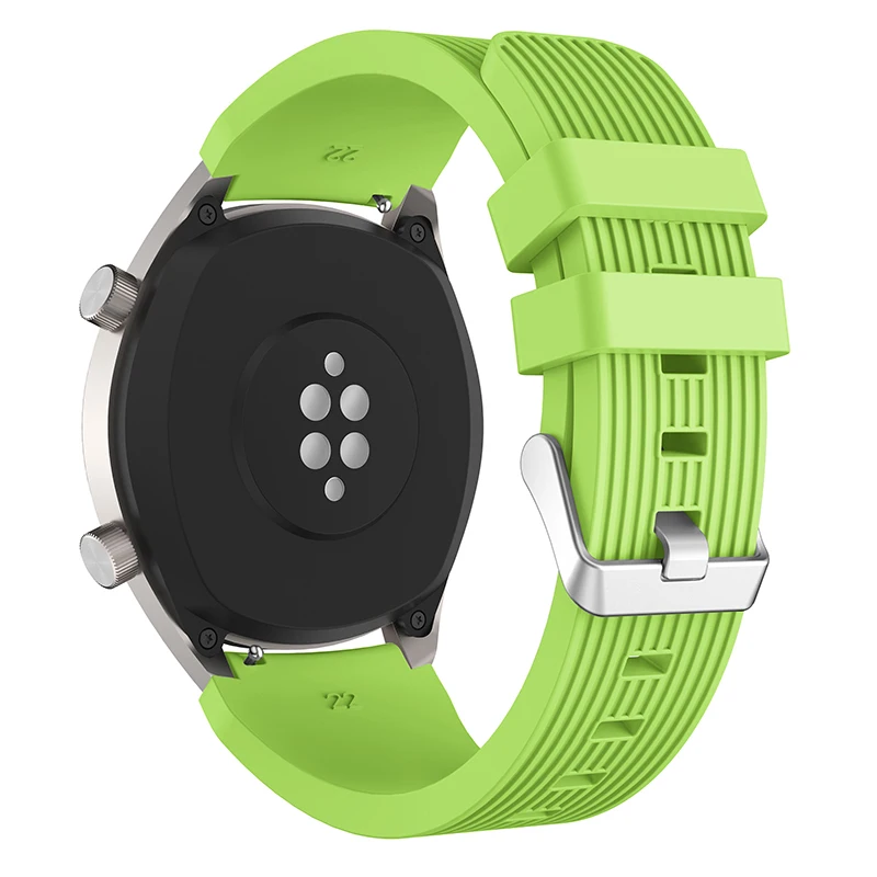 Ремешок силиконовый для Huawei Watch GT мягкий спортивный сменный Браслет Huami Amazfit Stratos