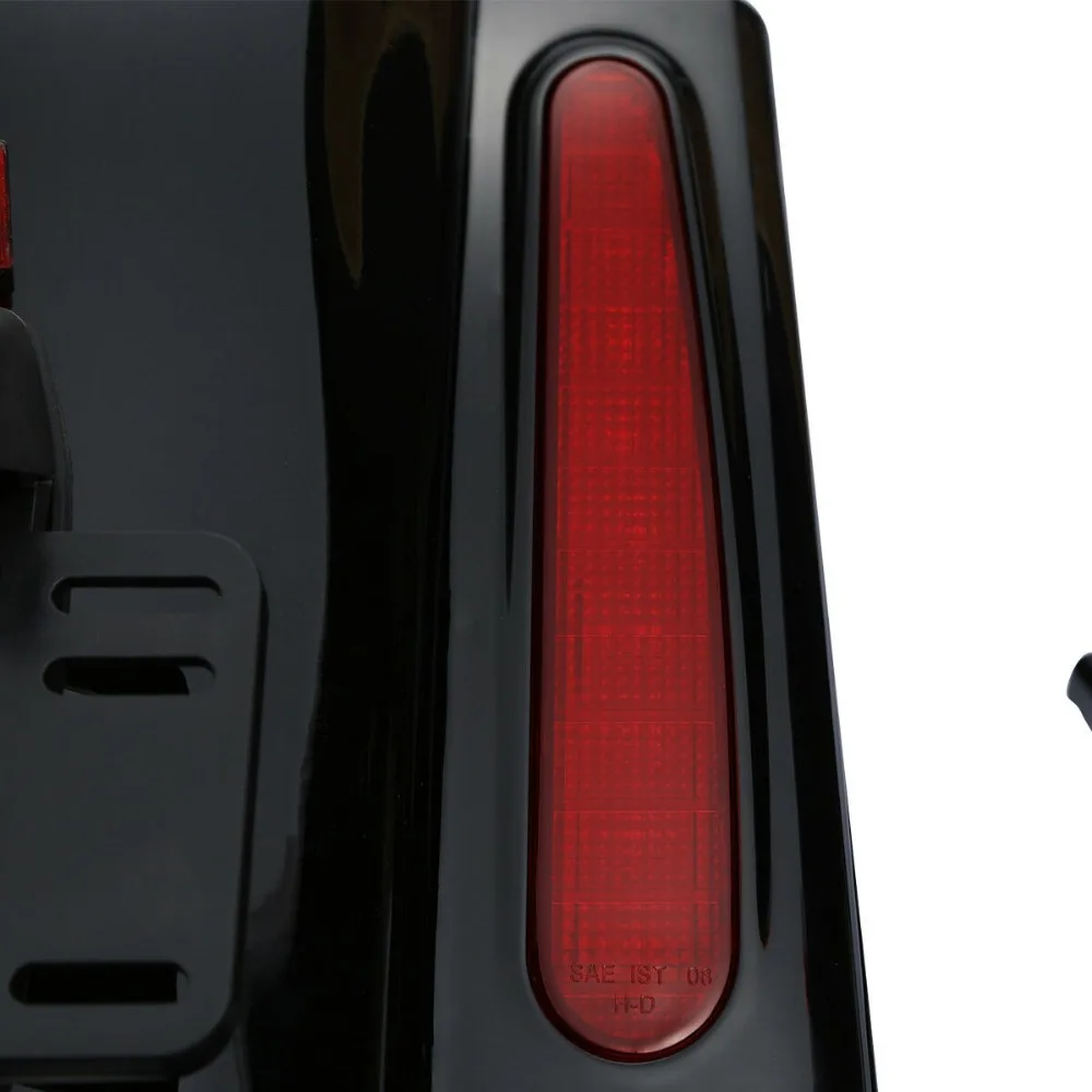 CVO стиль заднего крыла системы для Harley Road King Electra Glide классический FLHTC FLHT FLHTCU FLHX FLTRU FLHR 2009-2013 12 дым/Красный