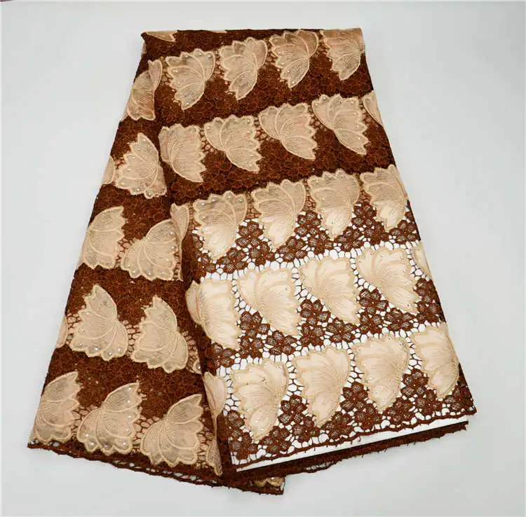 African Laces Fabrics Embroidered French Net Lace Fabric With Stones High Quality Water Soluble Cord For Chrismas Dress | Дом и сад