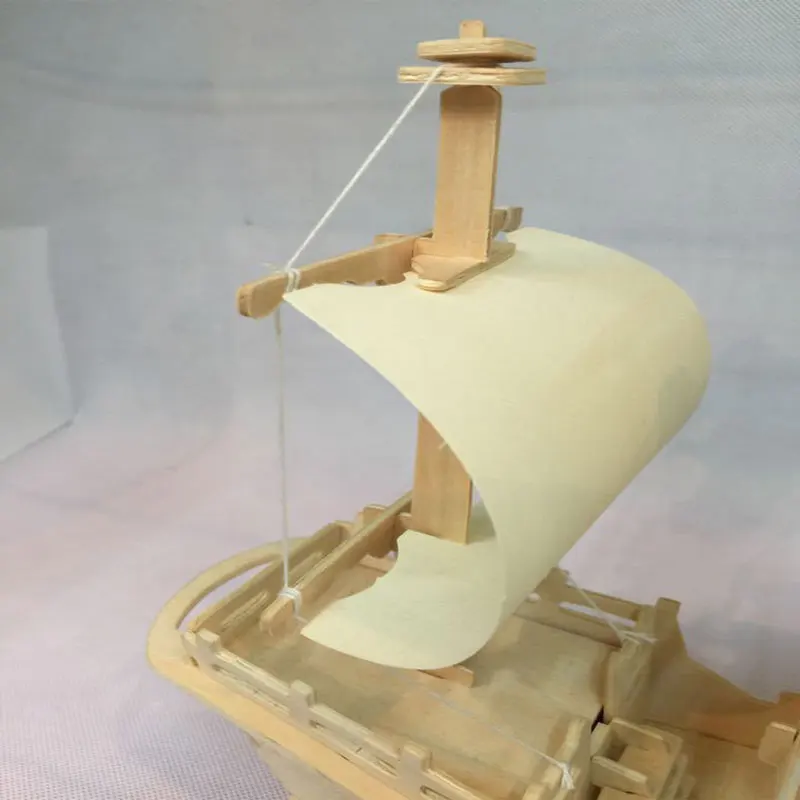 WP _ 3D Шелковый торговый корабль деревянные игрушки головоломка|toy puzzle|wooden toys puzzlestoy