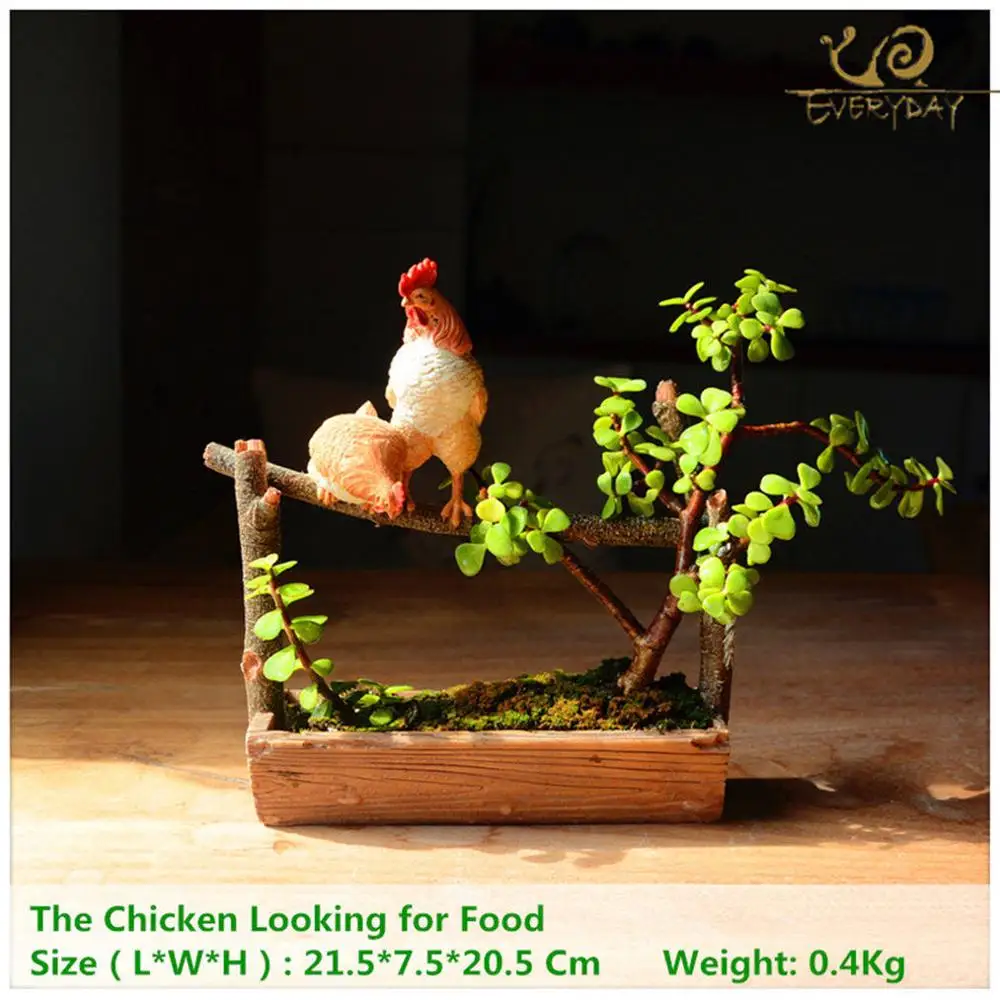 

Цветочный горшок Maison et Jardin Курица