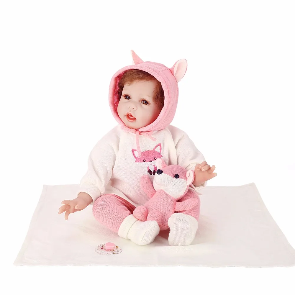 NPK ручной работы Детские аксессуары для кукол 20 22 дюймов Мода Reborn Baby кукла девочка