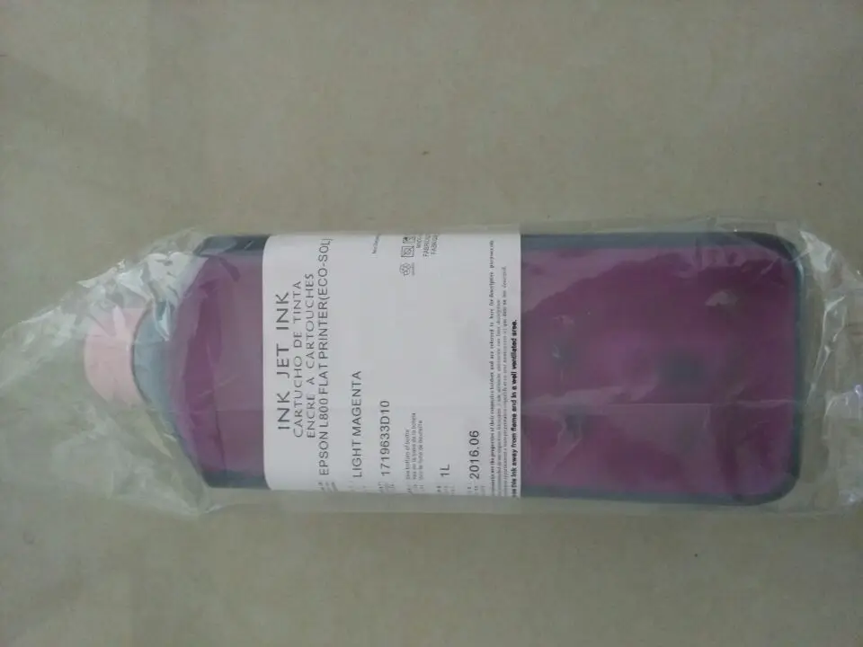 Горячая распродажа! Чернила для эко-сольвентных красителей 4*1000 мл бесплатная