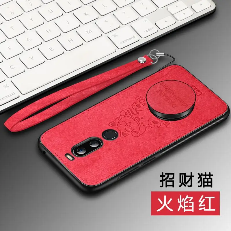 PDGB прочный чехол из ТПУ для Meizu M6 M5 Note Meilan Note 8 5 6 Meizu M6T M6s S6 X8 M8 V8 Pro, тканевый чехол с рисунком оленя