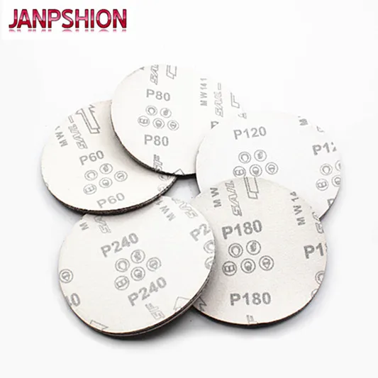 JANPSHION 25 шт. красная круглая наждачная бумага флокирующая самоклеящаяся