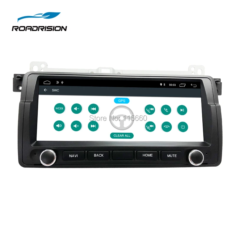RoadRision 8 дюймовый Android автомобильный мультимедийный плеер для BMW E46/M3 с Canbus Wifi Bluetooth