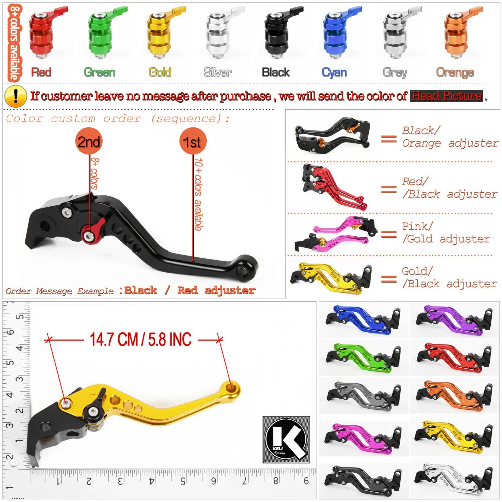 Для мотоцикла Yamaha YZF R1 2009 - 2014 CNC рычаги тормоза сцепления 2010 2011 2012 2013 Синий Руль