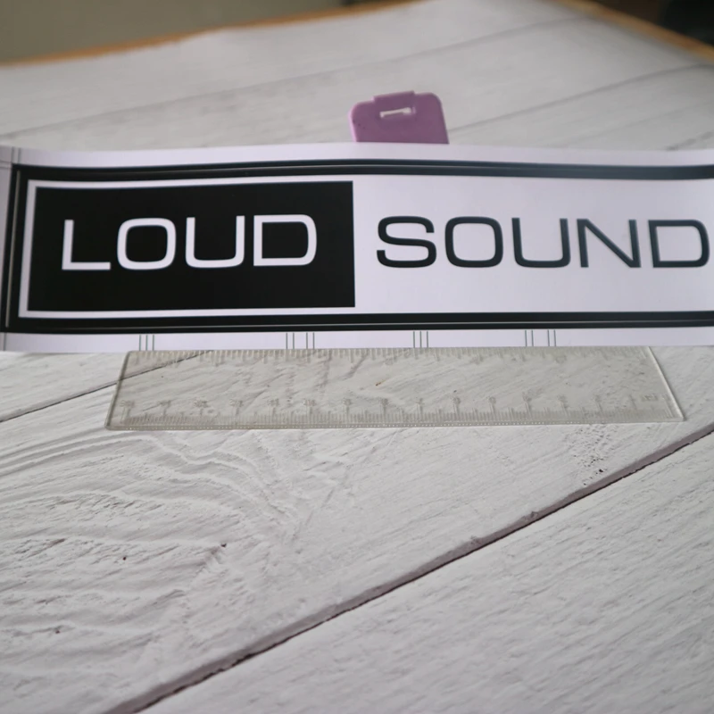 CK2724#23*5см наклейки на авто LOUD SOUND водонепроницаемые машину наклейка для