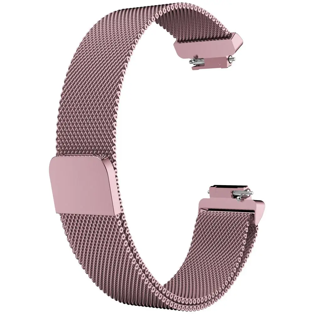Ремешок для Fitbit Inspire HR трекер Миланского наручного ремешок с магнитной пряжкой сменсменный браслет из нержавеющей стали