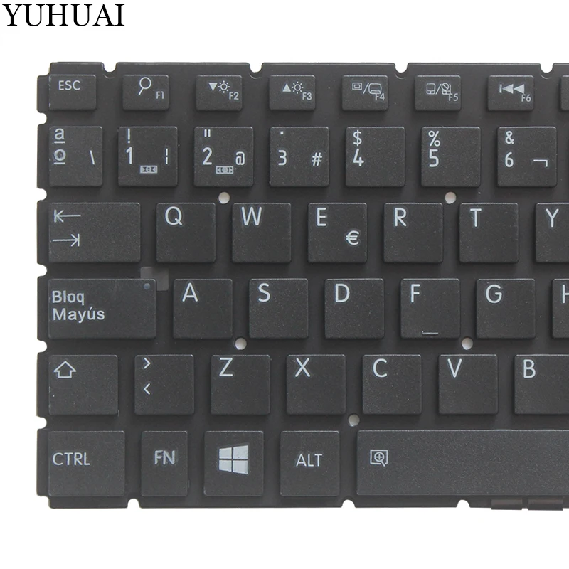 Новый SP Клавиатура для ноутбука Toshiba Satellite L50 B L55DT L55 S50 черная испанская клавиатура