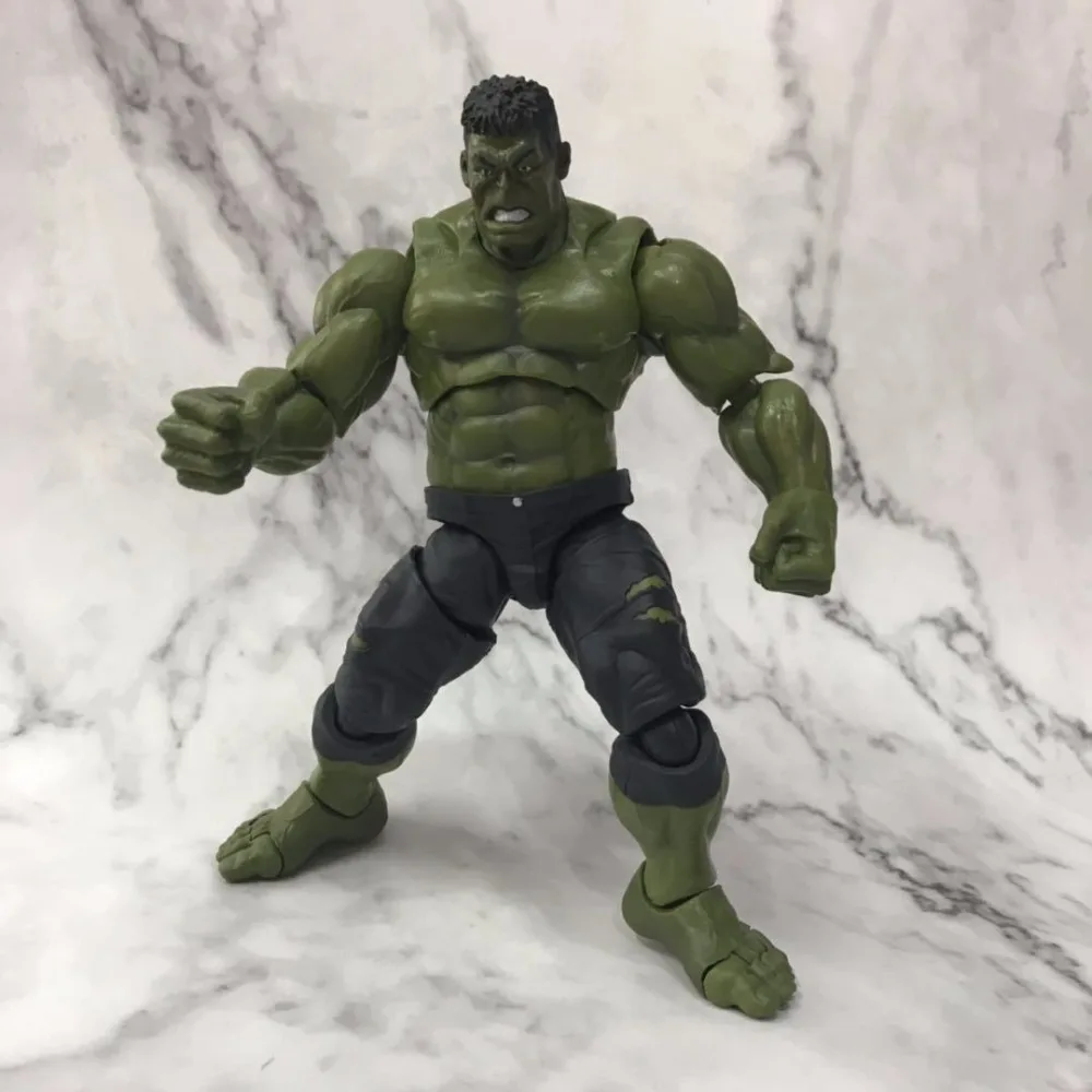 Фигурка 20 см SHF Infinity War Халк ПВХ фигурка Коллекционные Подарочные модельные
