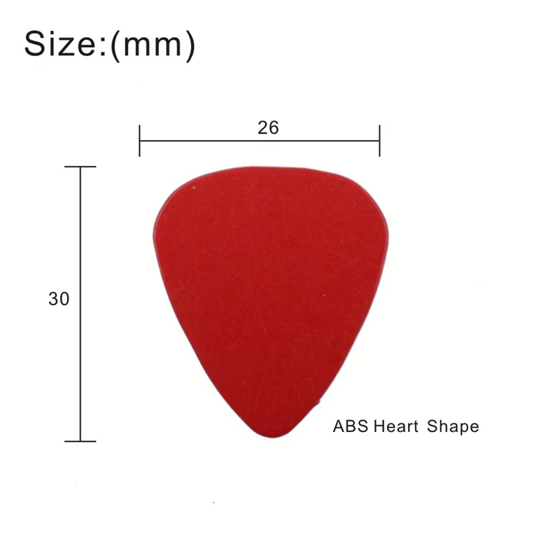 

500pcs Plastic Picks 0.5mm Random color Plectrums Musical Instrument Guitar Accessories Wholesales for Acoustic Electric Guitar