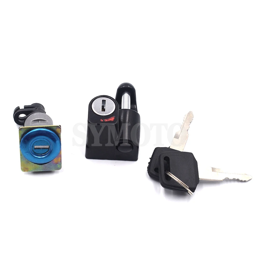 Замок зажигания топливный газовый бак крышка сиденья ручные замки включают ключ