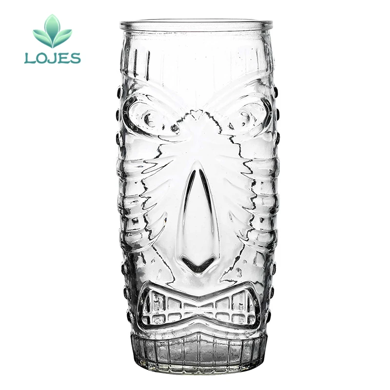Hawaii Tiki Mugs Cocktail Cup Beer Beverage Mug Wine Mug Glass Easter Islander Tiki Mug Bar Tool