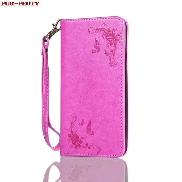 Pink Чехол для huawei P9 P 9 Lite, VNS-L21, VNS-L31, кошелек, подставка, слот для карт, Ретро стиль, флип, кожаный чехол для телефона, для huawei P9lite VNS L21 L31 - Цвет: Pink