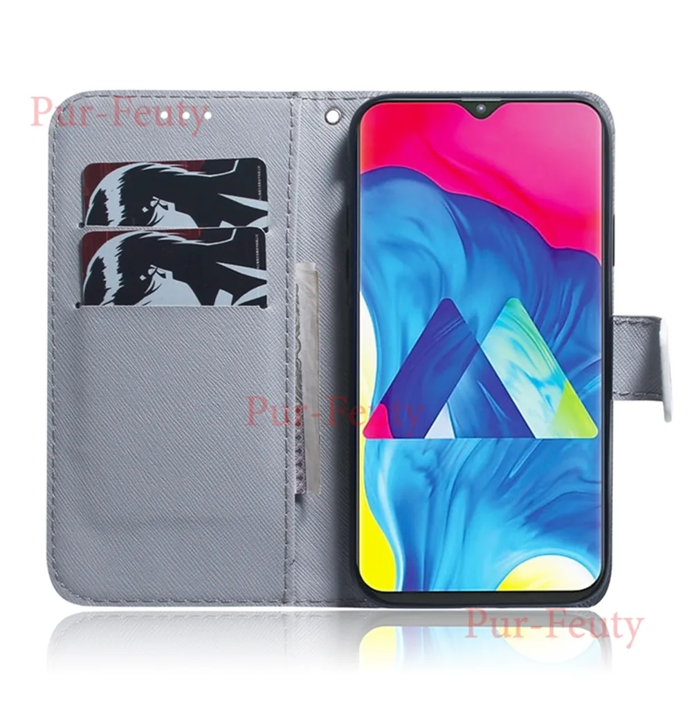 Чехол для samsung Galaxy A10 A105FD A105F/DS кожаный бумажник модные флип-Чехлы для samsung Galaxy A 10 10A SM-A105FD SM-A105F/DS