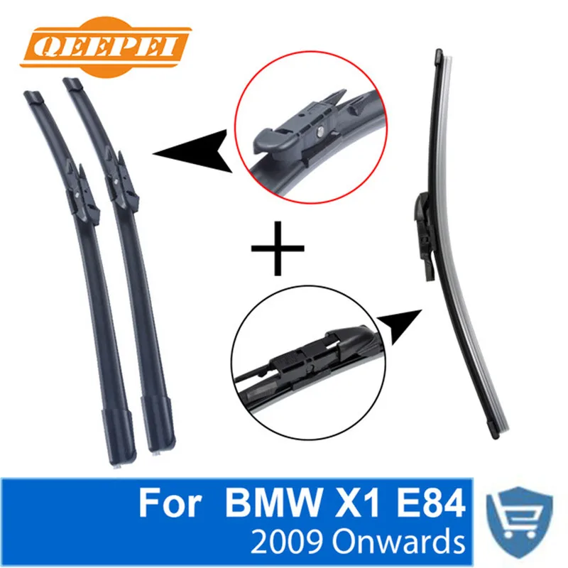QEEPEI Передняя и задняя Щетка стеклоочистителя без рычага для BMW X1 E84 2009 года