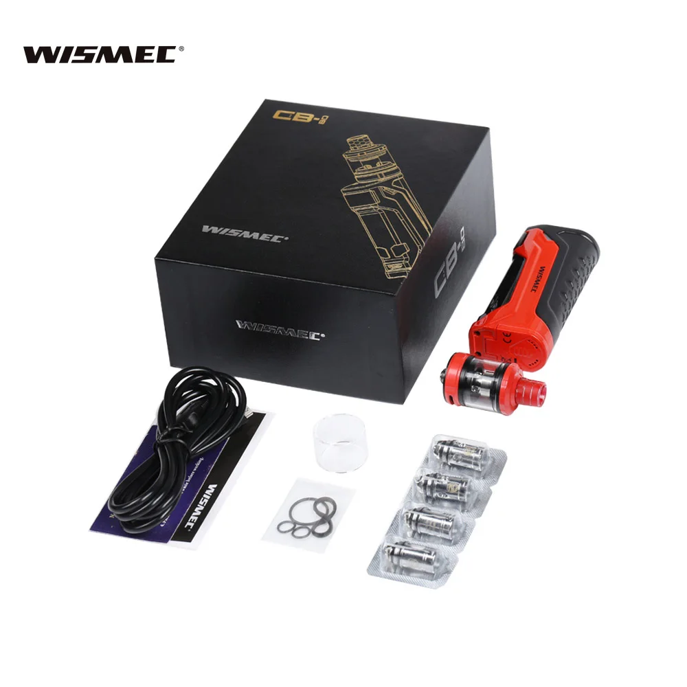 Оригинальный WISMEC CB 80 + AMOR NS Pro комплект с 2 мл Vape танк и WS04 MTL 1.3ом голова Вт Макс