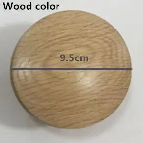 Wood M Деревянные крючки для одежды для подвешивания, настенная вешалка, круглая одежда в виде гриба, вешалка, сумка для шляп, крючки для хранения, для сада, украшения дома - Цвет: Wood M