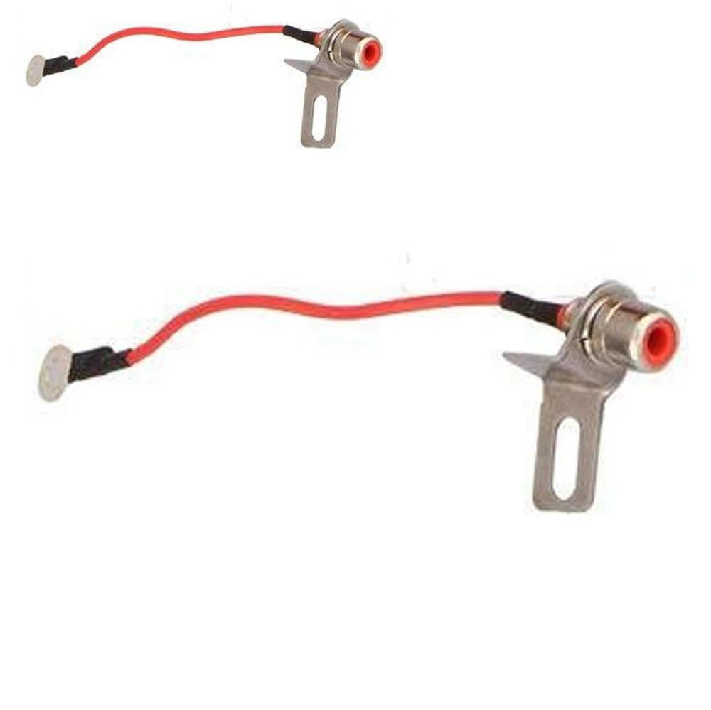 Переходник с разъемом RCA шнур зажимом переходник женским для блока питания тату