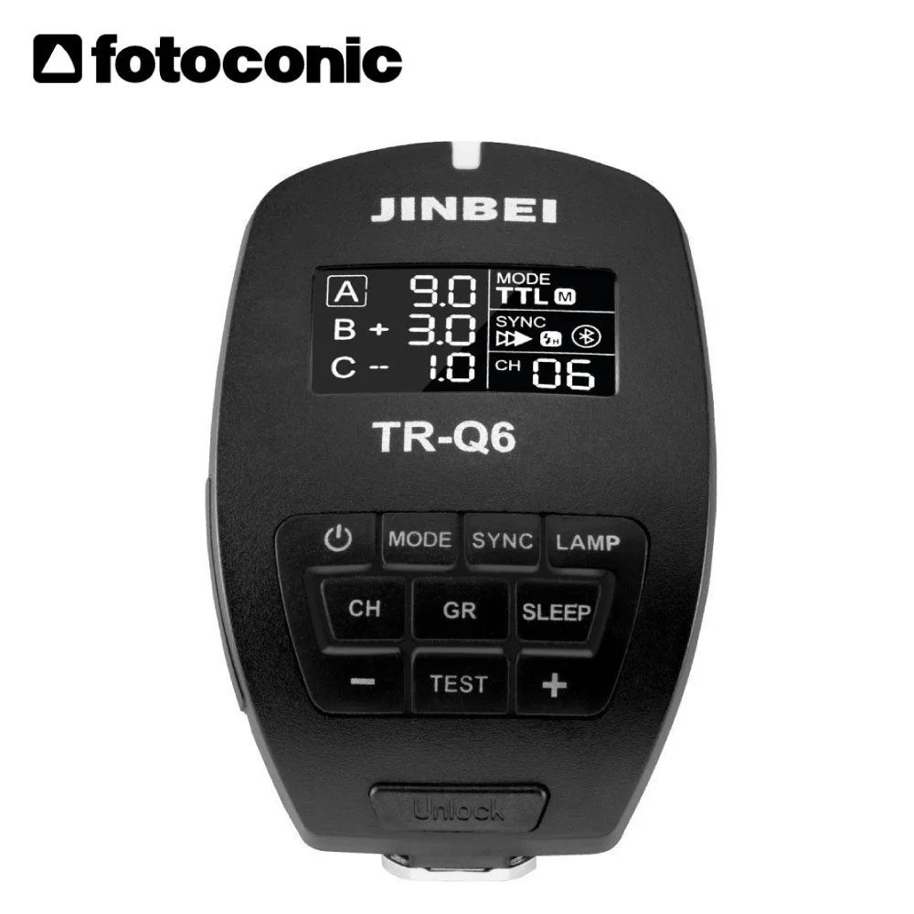 Jinbei TR-Q6 для Nikon 2 4 GHz ttl Bluetooth Flash Trigger HD-610 Mars-3 MSN | Электроника