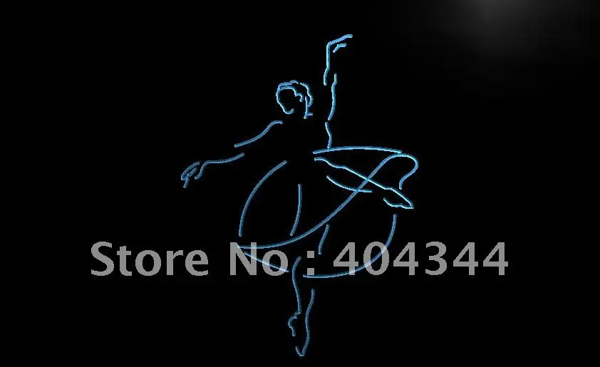 

LB713- Ballerina Ballet Dancer School LED Neon Light Sign home decor crafts