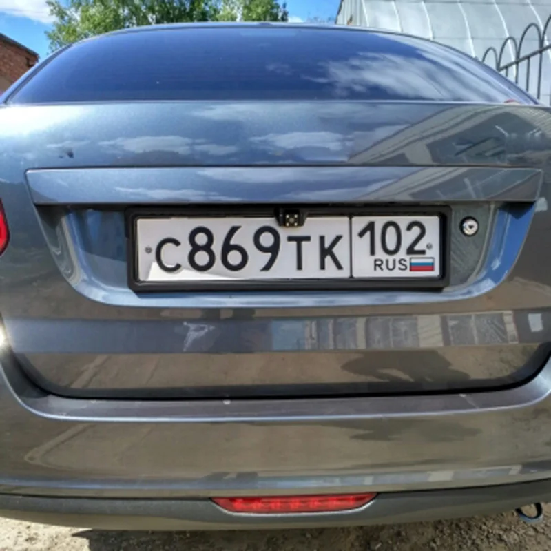 Для европейских Номерные знаки для мотоциклов Рамки заднего вида Камера Авто