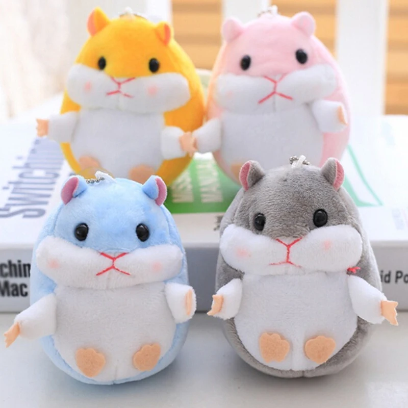 High Quality Fluffy New key chain plush toys Hamster Mouse toy Animal Stuffed Plush Toy dolls | Игрушки и хобби