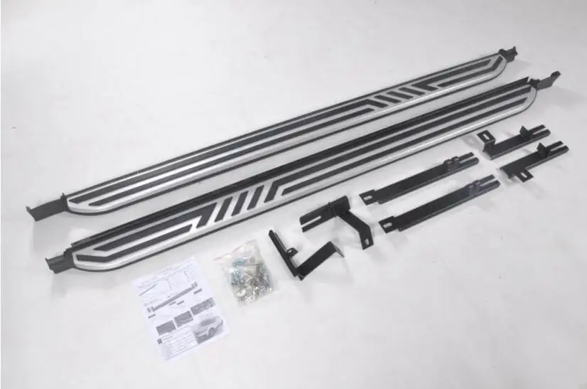 Алюминиевый сплав и АБС автомобиля бег подножка Nerf бар гвардии подходит для PEUGEOT